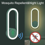 Pack of 3 - Ultrasonic Mosquito Killer with LED Sleeping Light