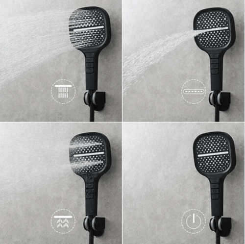 8-speed Oversized Panel Pressurized Shower