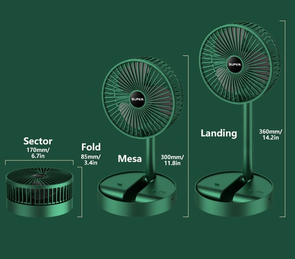Elescopic Folding Fan