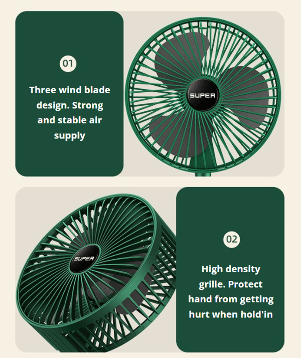 Elescopic Folding Fan