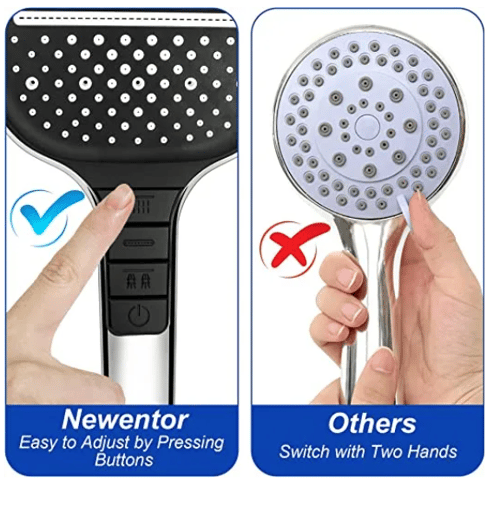8-speed Oversized Panel Pressurized Shower