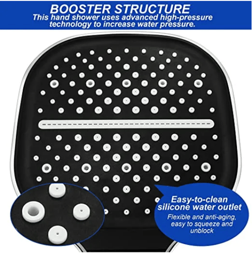 8-speed Oversized Panel Pressurized Shower