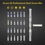 DIY screwdriver 24 in 1, switchable screwdriver