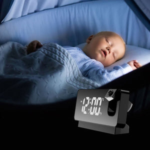 Mirror Projection Alarm Clock