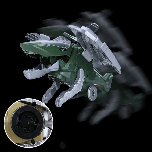 LED Transforming Dinosaur Helicopter Toy