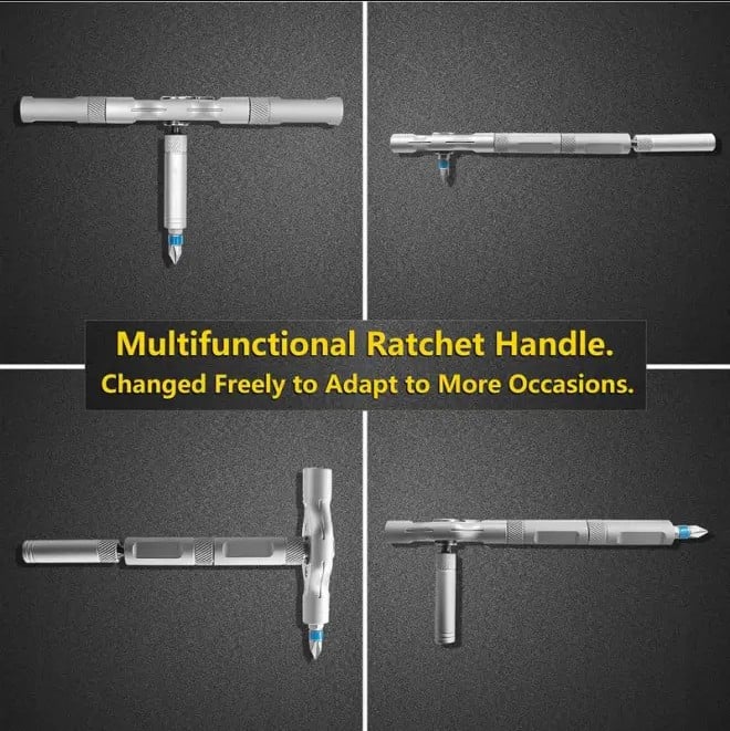 DIY screwdriver 24 in 1, switchable screwdriver