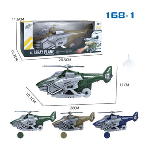 LED Transforming Dinosaur Helicopter Toy
