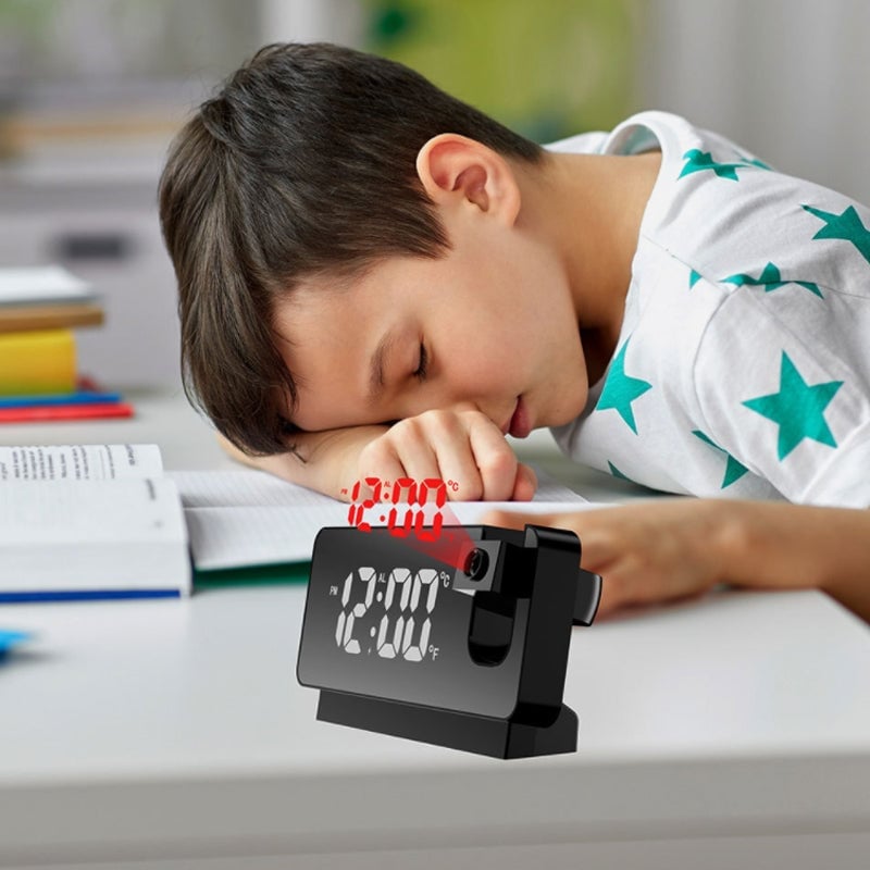 Mirror Projection Alarm Clock