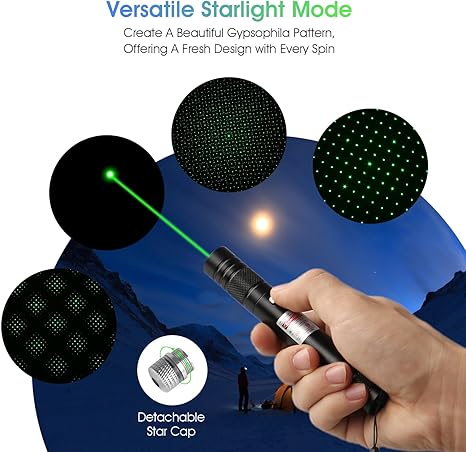 Pack Of 03 - Red and green single-point laser light