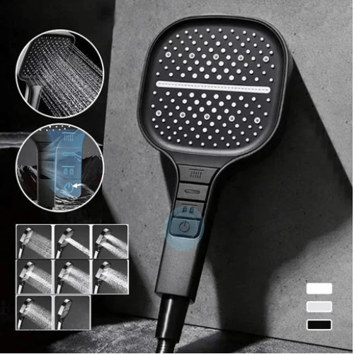 8-speed Oversized Panel Pressurized Shower