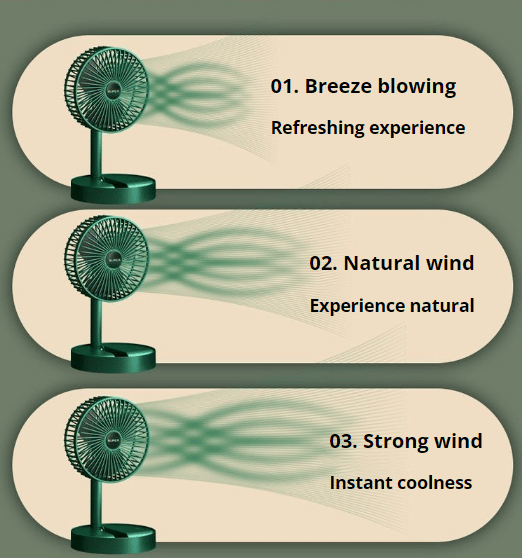 Elescopic Folding Fan