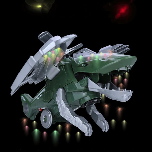 LED Transforming Dinosaur Helicopter Toy
